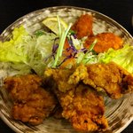 定食や - 鶏から牡蠣フライ(単品)