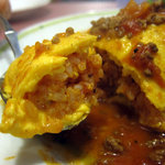 カフェレストラン ホット・ベリー - 朝産み卵のオムライス(サラダ・ドリンク付き)　1000円