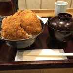 新潟カツ丼 タレカツ - 二段もりかつ丼