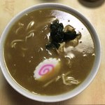 駿河屋 - カレー南蛮そば（¥750）