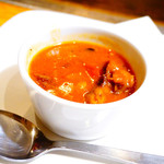 鉄板焼さとう - じっくり煮込んだ牛すじのビーフシチュー