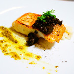 鉄板焼さとう - 白身魚のポワレ