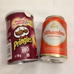 La Yedra Real Souvenirs - ドリンク写真:プリングルス生ハム味/アルハンブラビール