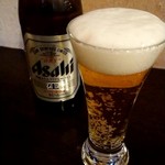 レッドチリ - 瓶ビール(スーパードライ)590円