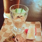 インディ庵 - 生ビール＆お通し