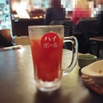 インディ庵 - 「トマチュー」…トマトジュースのチューハイ