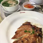 Cơm tấm Kiều Giang - コムタムとクレソンのスープ