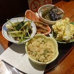 家庭料理 まさき - おばんざい盛り合わせ