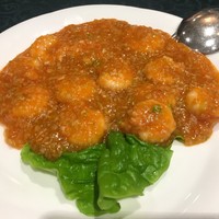 瑞麟 - 「小海老のチリソース煮」（「年末年始ランチコース」3000円）