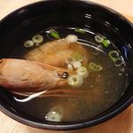 助八寿司 - 海老汁(子持ち)