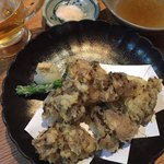 だしまきと趣肴 利楽 - 舞茸の天ぷら（日替わり）