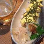 だしまきと趣肴 利楽 - 明太もちだし巻き