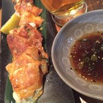 だしまきと趣肴 利楽 - タコチーズチヂミ