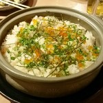 食彩一番 - イクラの土鍋ご飯