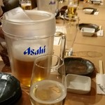 食彩一番 - ビールで始まり