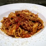 トラットリア クアルト - トマトソースパスタ