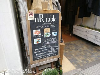 h NR table - 