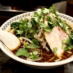スパイス・ラー麺 卍力 - ＜2018年01月再訪・37回目＞スパイスラーメン・もやし・パクチー・にんにく・1 ,080円