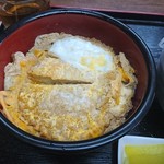 松月庵 - カツ丼セット（1050円）のカツ丼