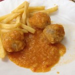 Venta del Quijote - メインはミートボール