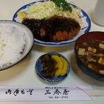 三春屋 - ロース味噌カツ