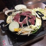 Tomita Ya - ジンギスカン定食（¥1,500）