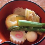 蓮根の里　はすの実 - 煮物（はすの実御膳）