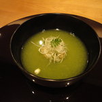 赤坂 丈太郎 - うすい豆のすり流し　鯛