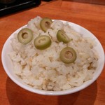 麺屋 六感堂 - オリーブ鯛めし（過去の限定）