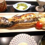銀座 すが家 - とろ鯖塩焼きゆずおろし