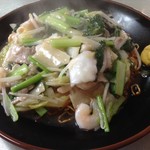 チャイナレストラン 横浜 - 五目ヤキソバ 大盛850円