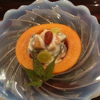 割烹 八彩 新大阪店 - 牡蠣と柿
