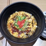 山水草木 - 酸辣湯のおうどん1058円＋うどん大盛り238円