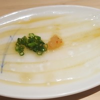 すし岩瀬 - 2)肴:のれそれ(愛媛県産)のポン酢和え
