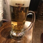 神戸牛ステーキ&ワイン 肉バル 肉王 - 生ビール