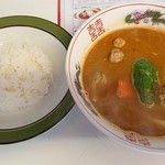 カレー魂 デストロイヤー - ヒツジカレー #800円(2018.01)