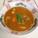 カレー魂 デストロイヤー - スープ大盛+100円(2018.01)