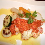 ガーデンレストラン シェフズ テラス - 20080920フレッシュオマール海老のソテー