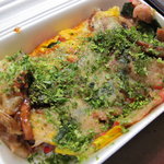 大阪城 - イカ焼き
