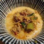 もんど - 卵かけごはんに、担々麺の具材をトッピング　2018.1