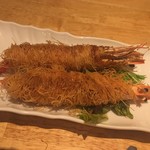 ピッツァ サン フェリーチェ - エビフライ