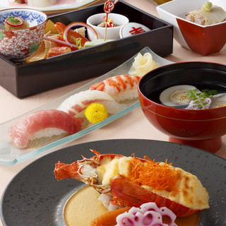 A celebratory kaiseki meal perfect for meet-and-greets, shrine visits, longevity celebrations, etc.