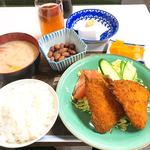 Nishioka Shiyokudou - 本日の定食(680円)