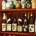 Koshitsu Washoku Hotaru - 芋、麦、米、栗…など焼酎は100種類！