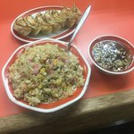 昇龍 - 五目チャーハン&焼餃子  2018.1.29 Mon.