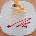 カフェモ・ルタオ - 瀬戸内伊予柑のショート　400円　2018/01