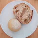 カフェモ・ルタオ - セットのパン　2018/01