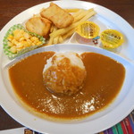 Koko Ichi Banya - お子さまカレー（チキンナゲット＆ソーセージ）