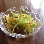 和の味久松 - ランチセットのサラダ