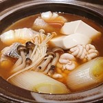 魚屋ひでぞう - タラちり蒸し　白子入り